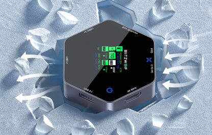 Hub USB-C BlitzWolf BW-TH16, 8in1, Gri