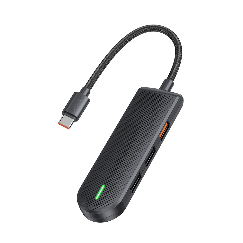 Hub USB-C McDodo HU-1430 Star, 5in1, Negru