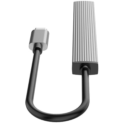 Hub USB-C Orico AH-A13, 1 x USB-A 3.0 - 3 x USB-A, Gri