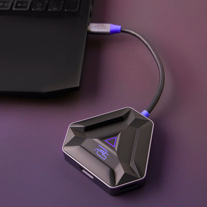 Hub USB-C Proove Spectre, 5in1, Gri HBPG10221205