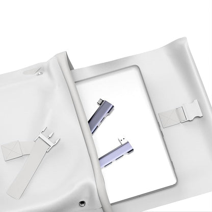 Hub USB-C Techsuit H12 ZenithDock, 4in1, Gri