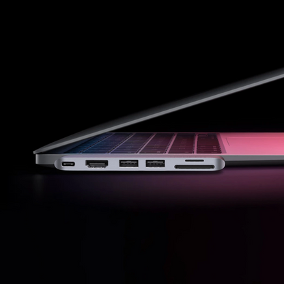 Hub USB-C UGREEN CM380 (80856)  pentru Apple MacBook Pro / Air Series, 2 x USB-A 3.0 - 1 x USB-C - 1 x HDMI - 1 x SD - 1 x microSD