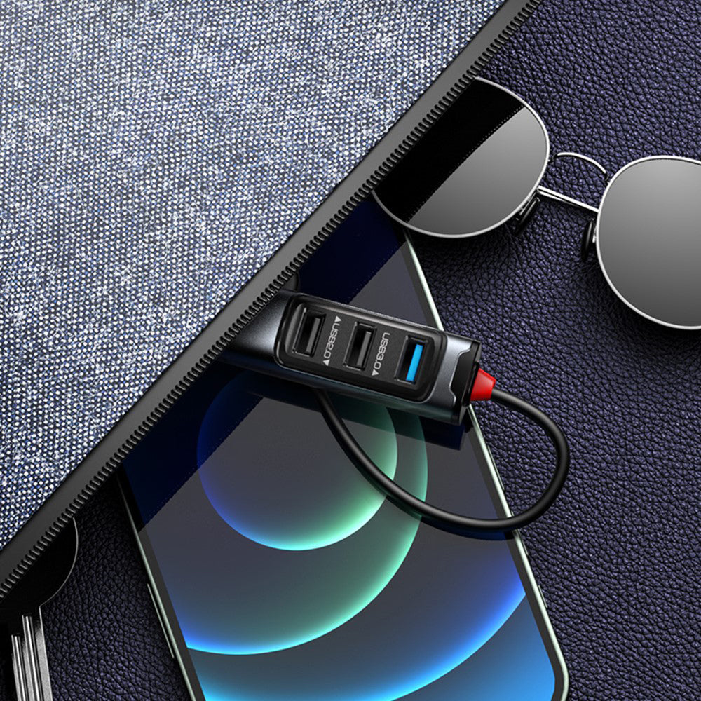 Hub USB-C Yesido HB23, 5in1, Gri