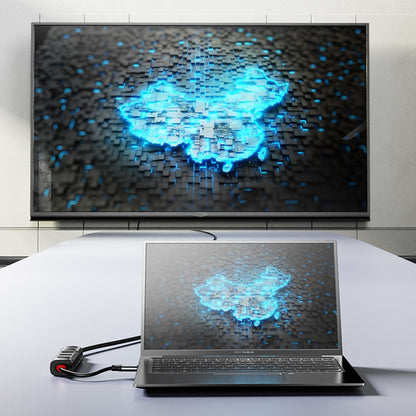 Hub USB-C Yesido HB24, 5in1, Gri