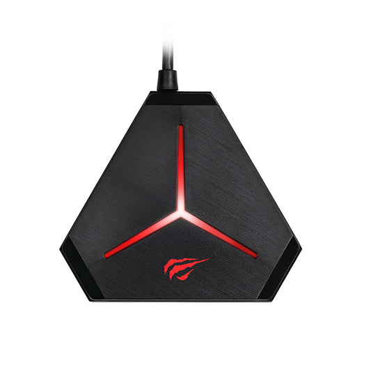 Hub USB HAVIT H95, 10in1, Negru