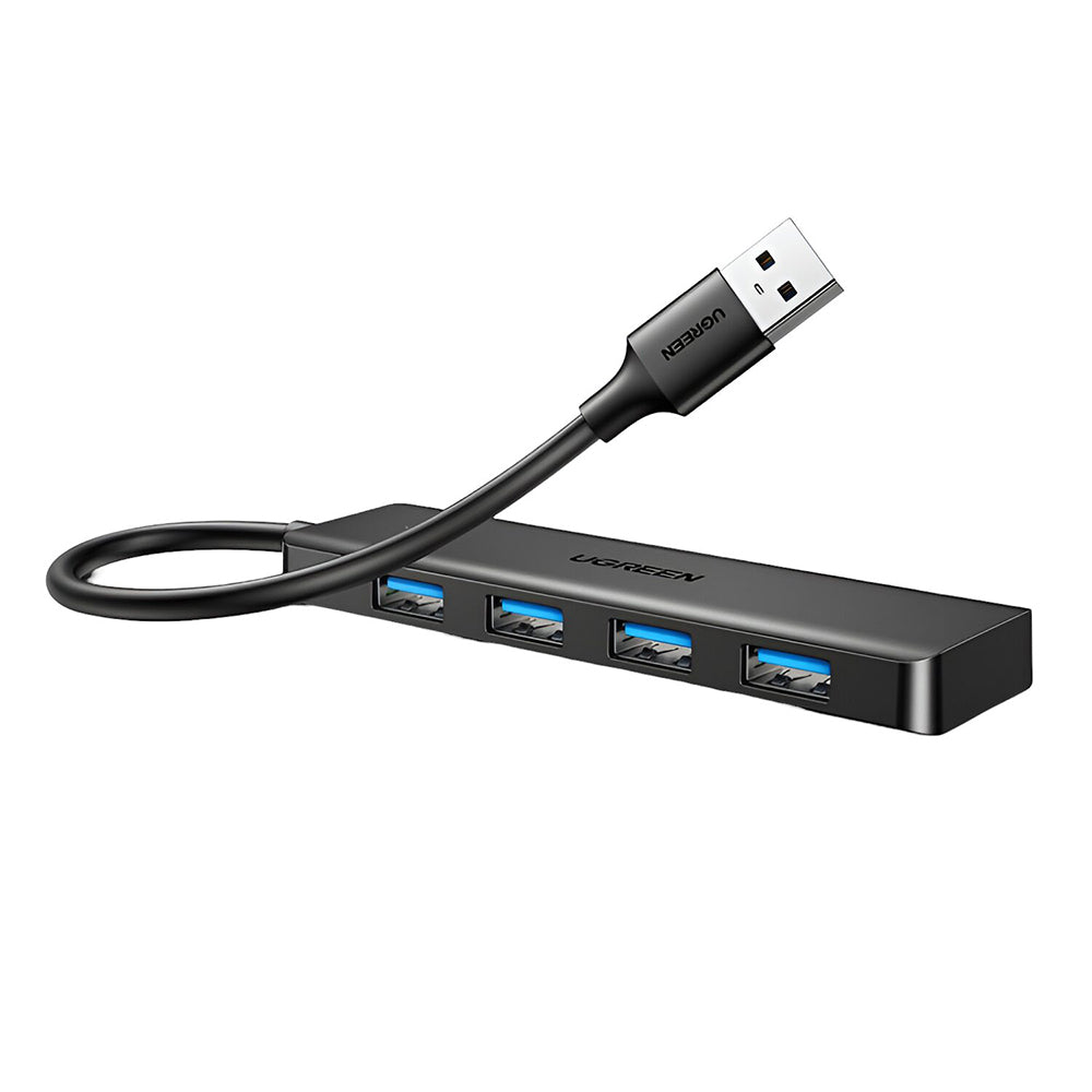 Hub USB UGREEN CM219 (25851), 4 x USB-A 3.0, Negru