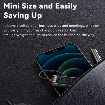 Hub USB / USB-C Yesido HB21, 5in1, Gri