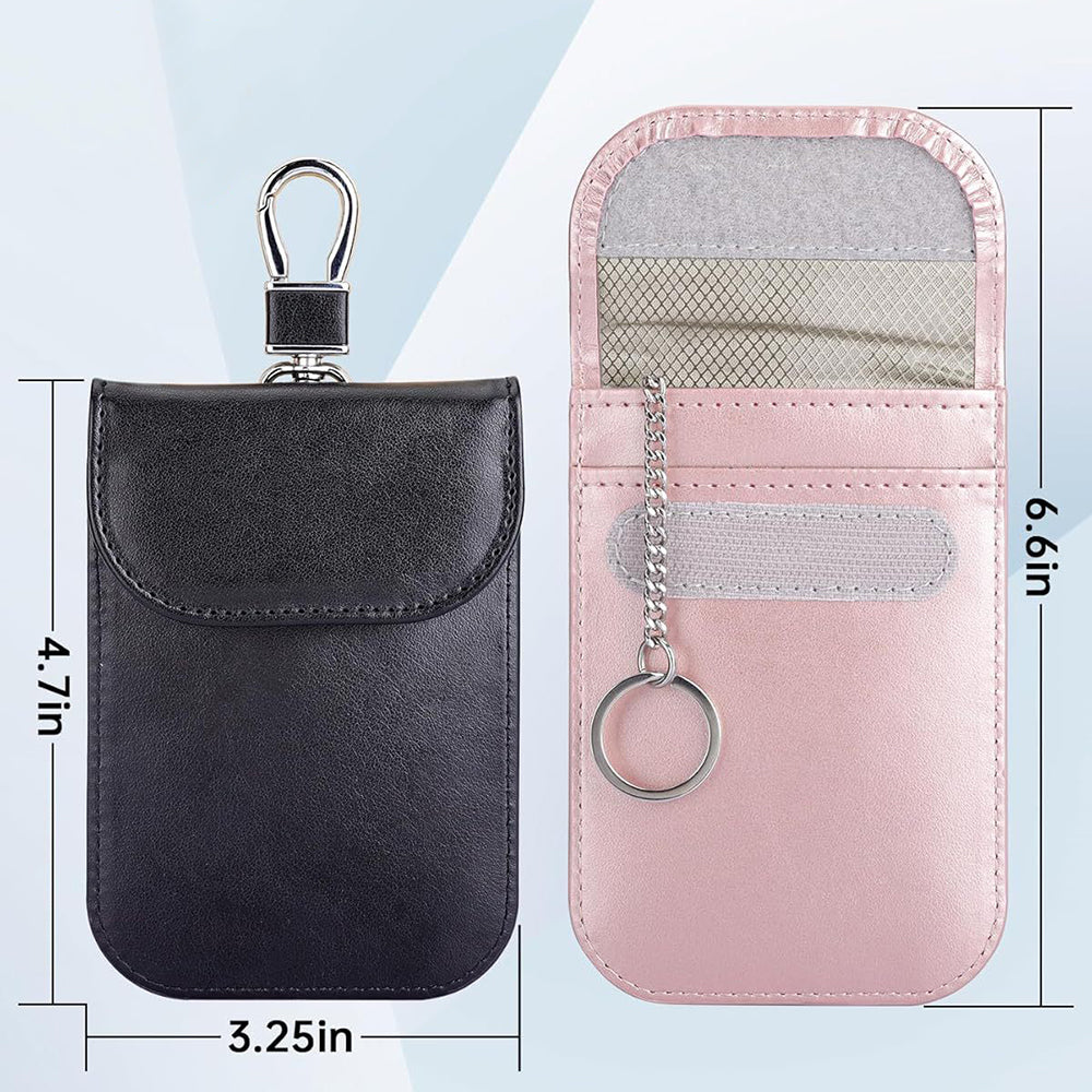 Portofel cu Protectie RFID Techsuit AF2, Roz