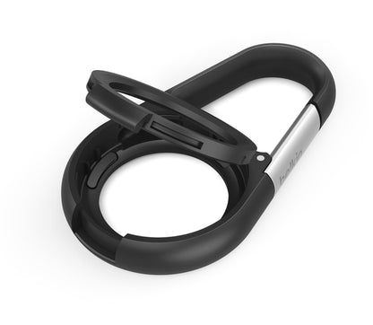 Husa Belkin Carabiner pentru Apple AirTag, Neagra MSC008btBK