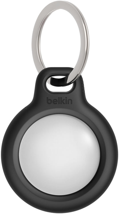 Husa Belkin Key Ring pentru Apple AirTag, Neagra F8W973btBLK