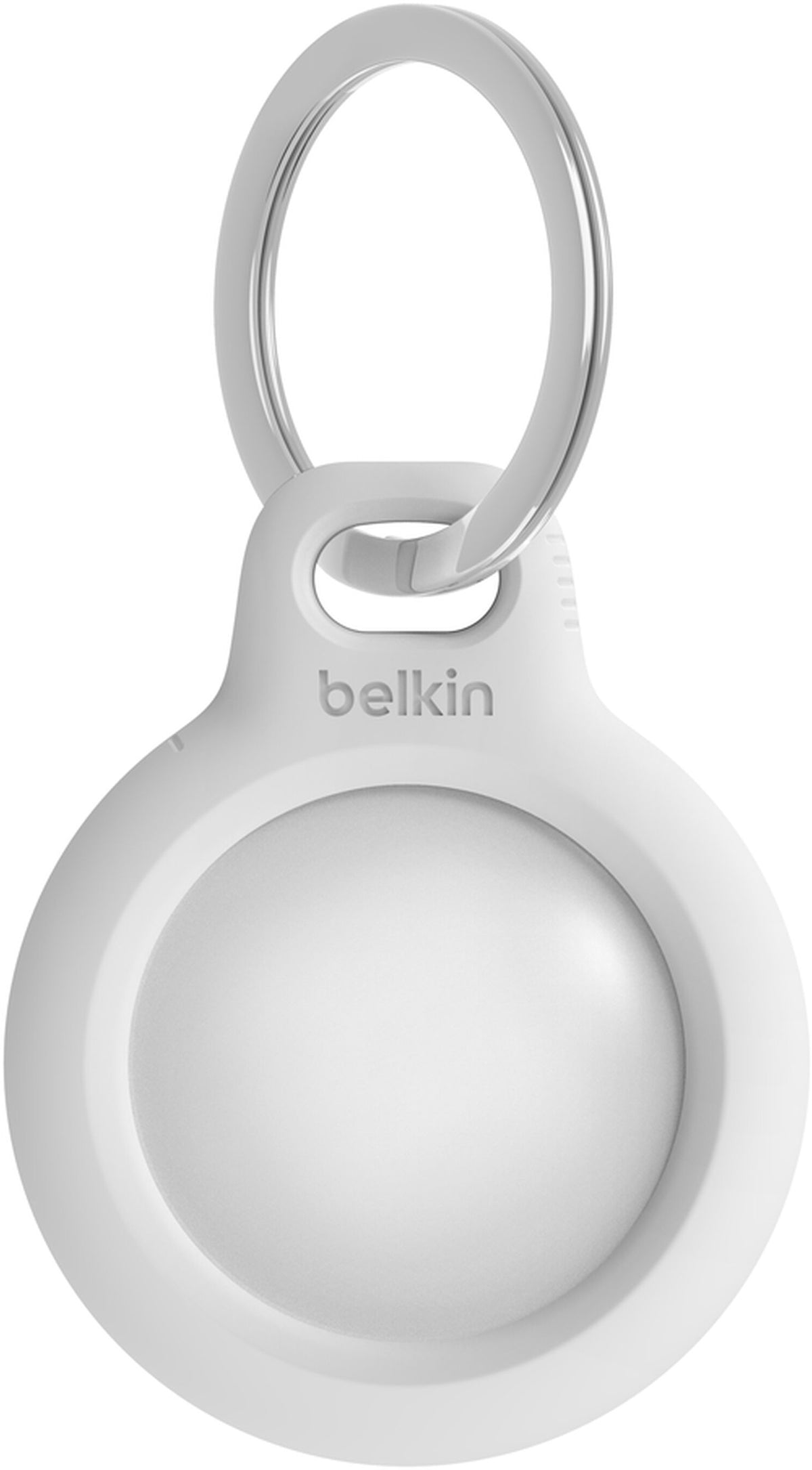 Husa Belkin Key Ring pentru Apple AirTag, Alba F8W973btWHT