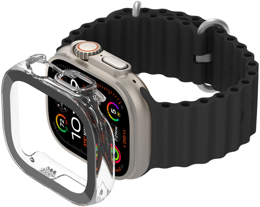Husa Belkin ScreenForce TemperedCurve pentru  Apple Watch Ultra Series, Transparenta OWA001zzCL