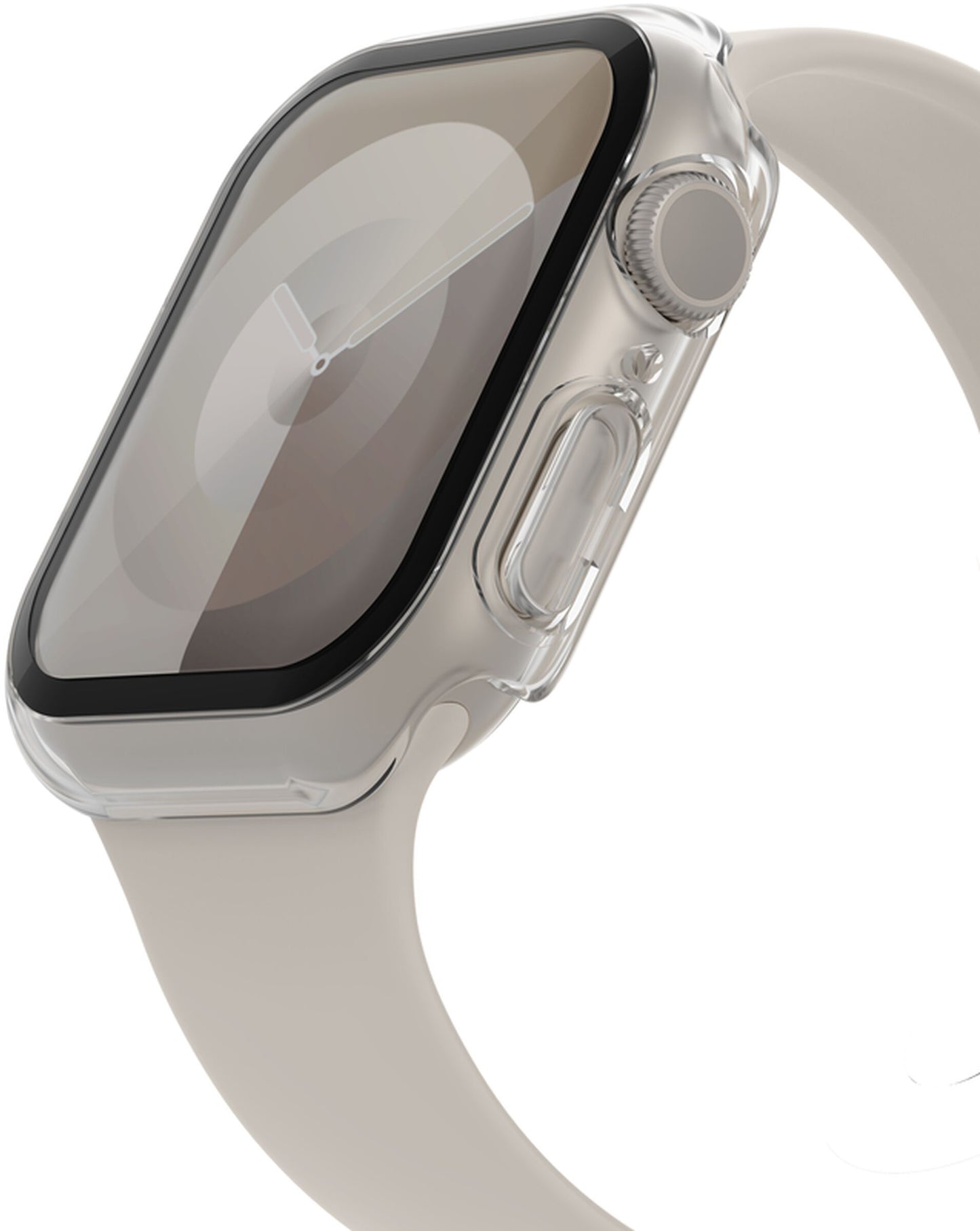 Husa Belkin ScreenForce TemperedCurve pentru Apple Watch  40mm / 41mm Series, Transparenta OVG003zzCL