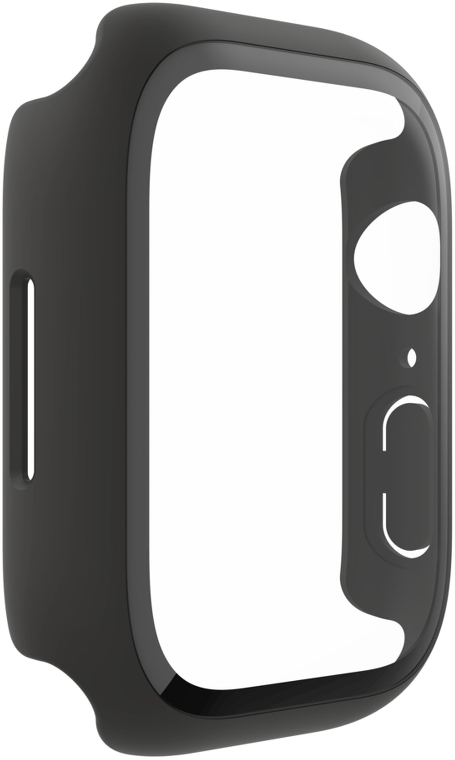Husa Belkin ScreenForce TemperedCurve pentru Apple Watch  44mm / 45mm Series, Neagra OVG004zzBK-REV