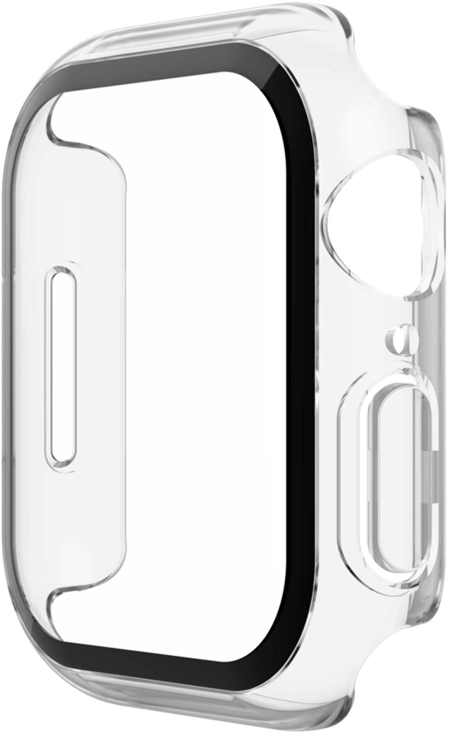 Husa Belkin ScreenForce TemperedCurve pentru Apple Watch  44mm / 45mm Series, Transparenta OVG004zzCL-REV