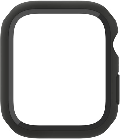 Husa Belkin ScreenForce TemperedCurve pentru Apple Watch  44mm / 45mm Series, Neagra OVG004zzBK-REV