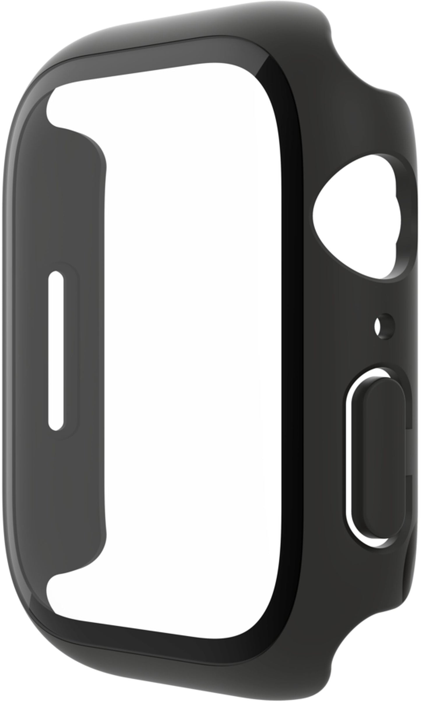 Husa Belkin ScreenForce TemperedCurve pentru Apple Watch  44mm / 45mm Series, Neagra OVG004zzBK-REV