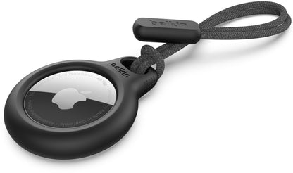 Husa Belkin Strap pentru Apple AirTag, Neagra F8W974btBLK