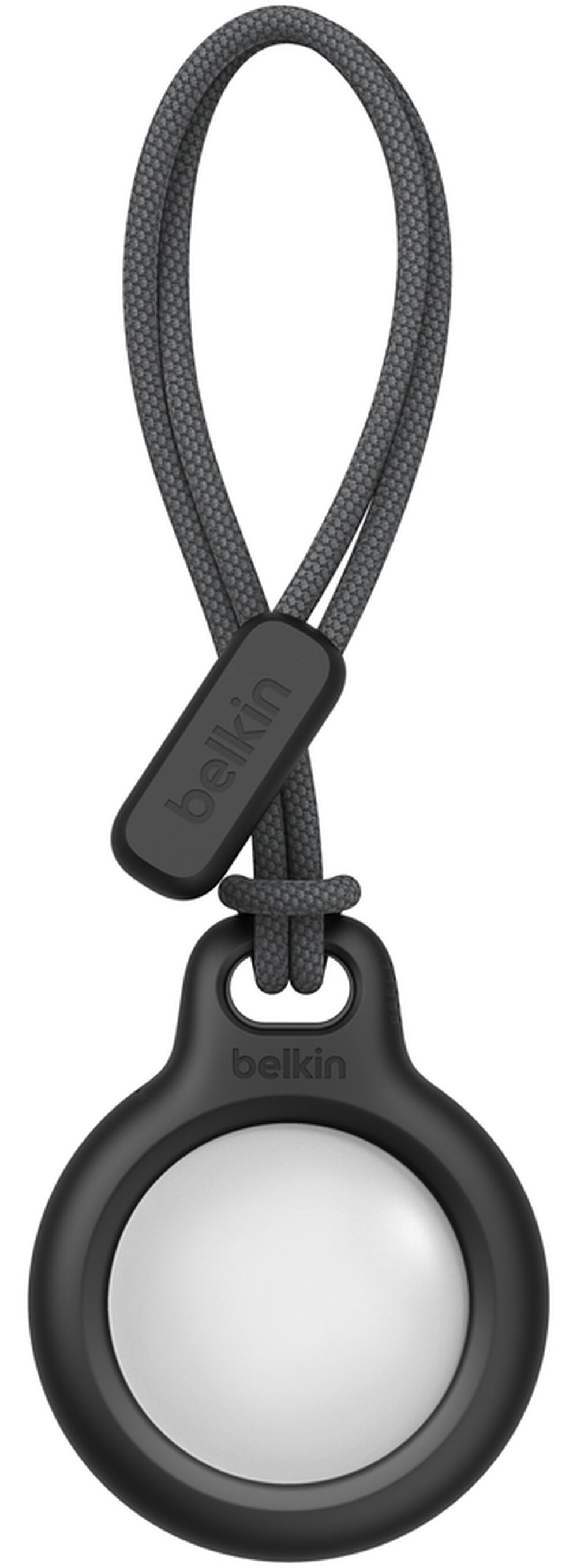 Husa Belkin Strap pentru Apple AirTag, Neagra F8W974btBLK