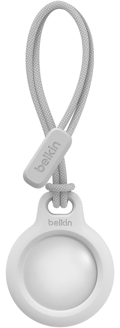 Husa Belkin Strap pentru Apple AirTag, Alba F8W974btWHT