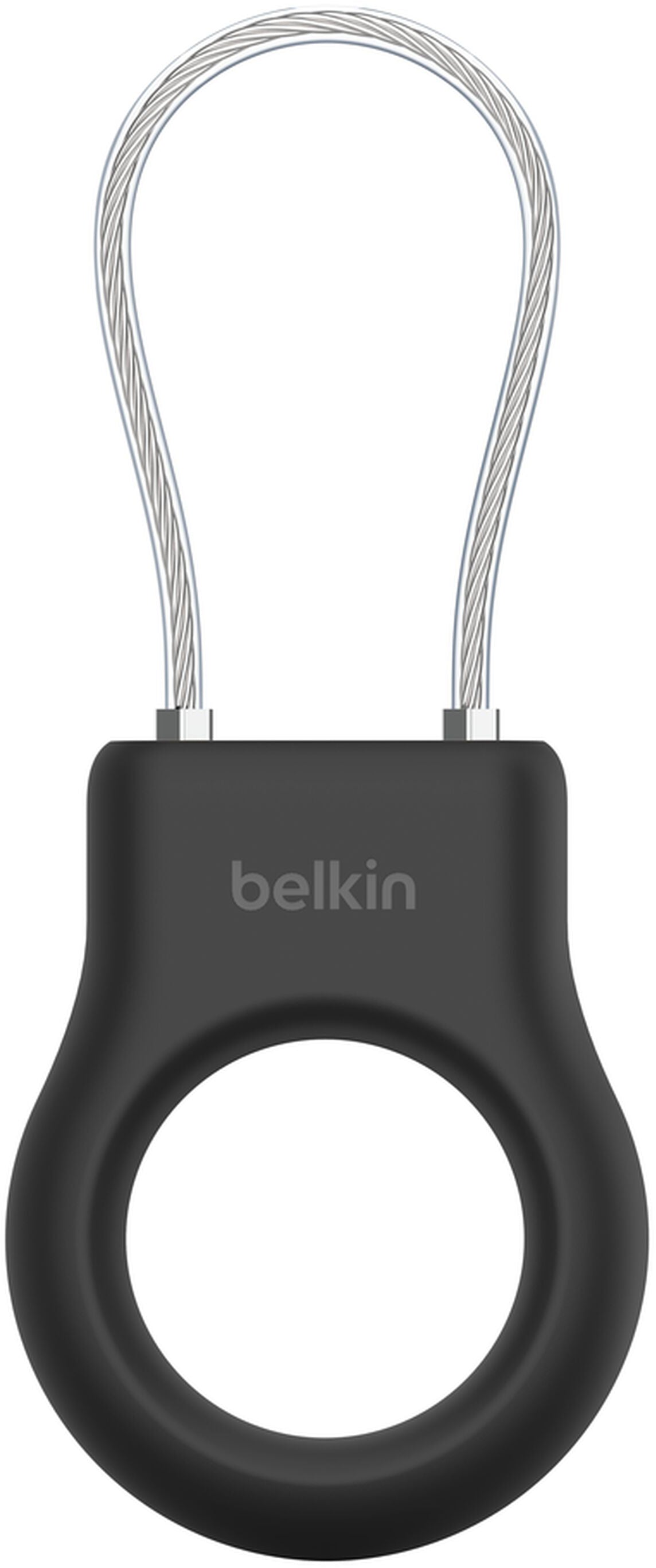 Husa Belkin Wire Cable pentru Apple AirTag, Neagra MSC009btBK