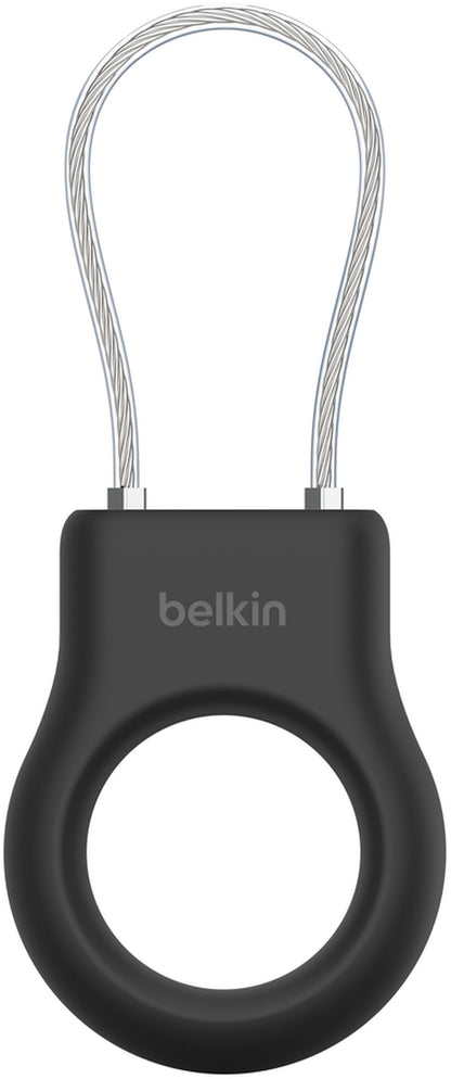 Husa Belkin Wire Cable pentru Apple AirTag, Neagra MSC009btBK