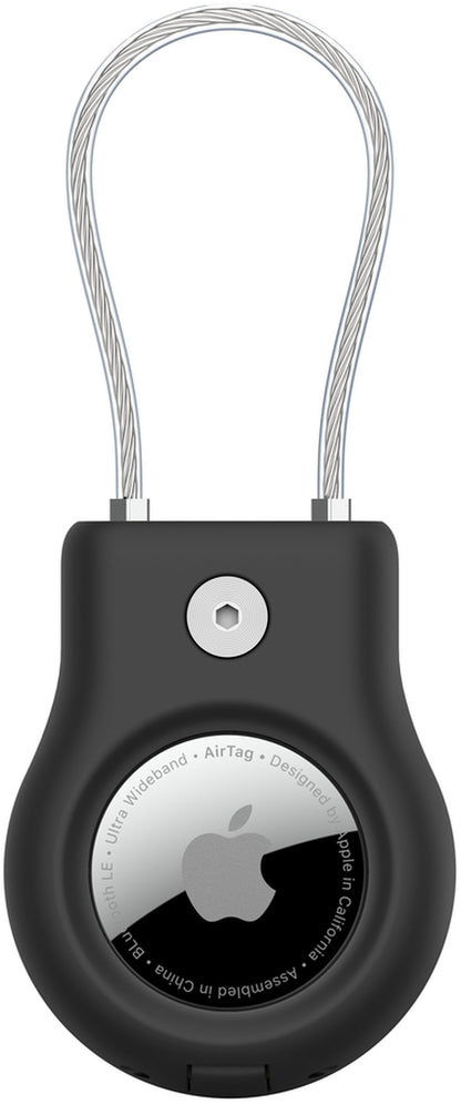 Husa Belkin Wire Cable pentru Apple AirTag, Neagra MSC009btBK