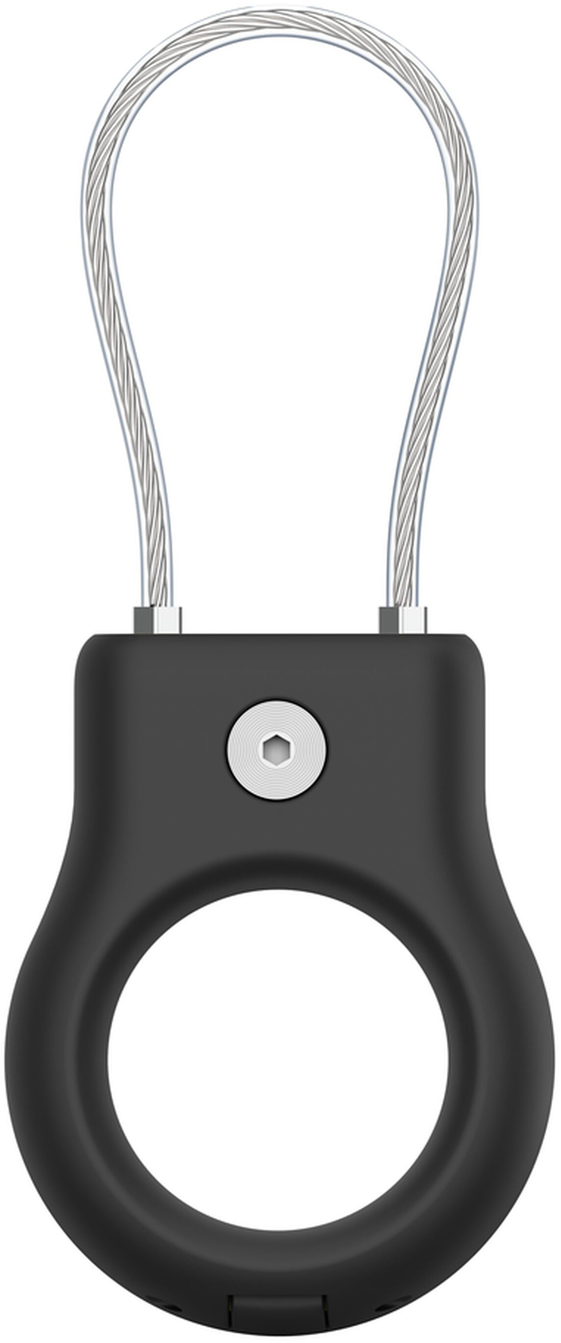 Husa Belkin Wire Cable pentru Apple AirTag, Neagra MSC009btBK