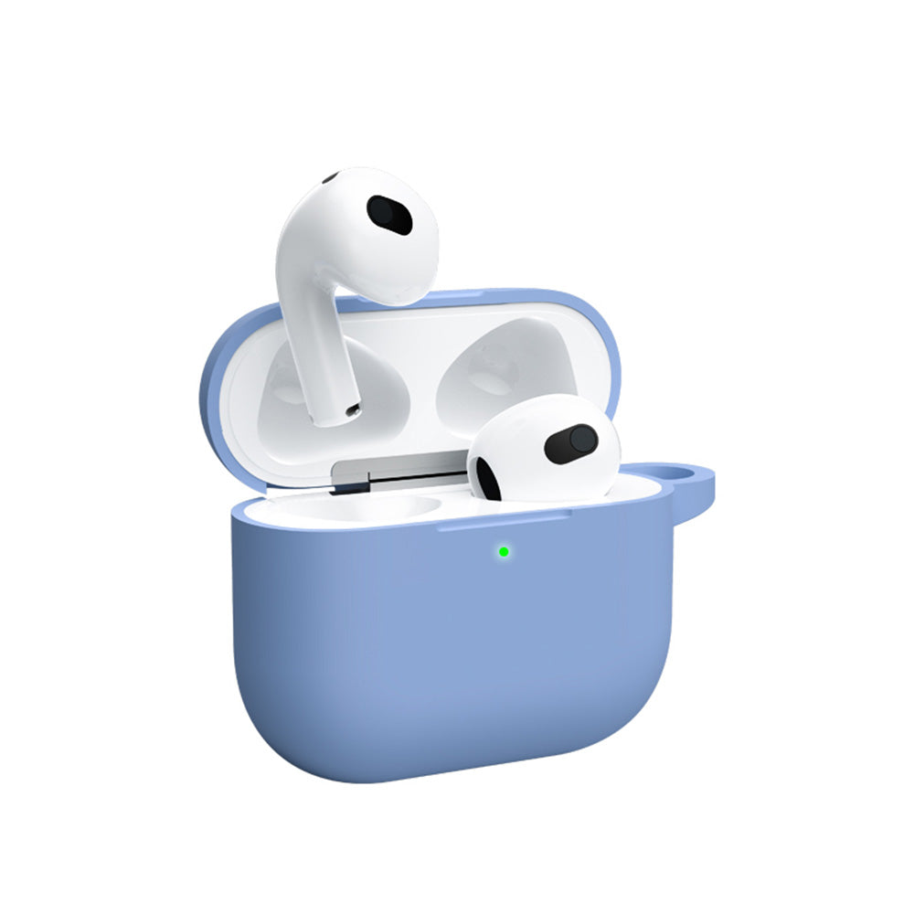 Husa Blueo Liquid pentru Apple AirPods 3, Bleumarin