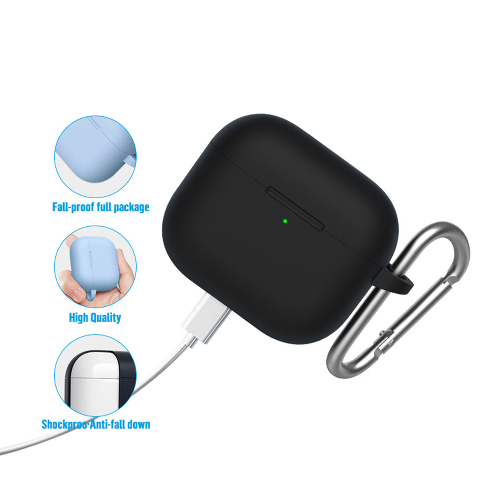 Husa Blueo Liquid pentru Apple AirPods 3, Bleumarin