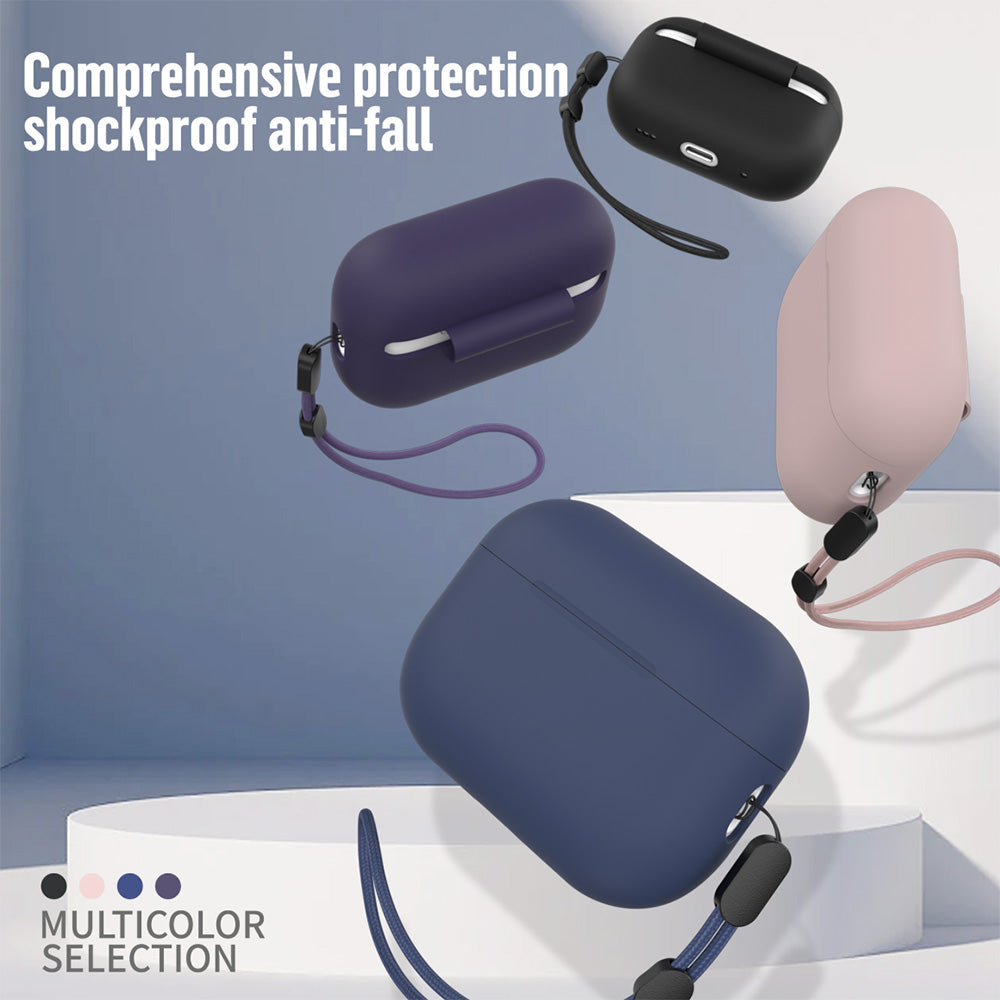 Husa Blueo Liquid pentru Apple AirPods Pro 2, Mov