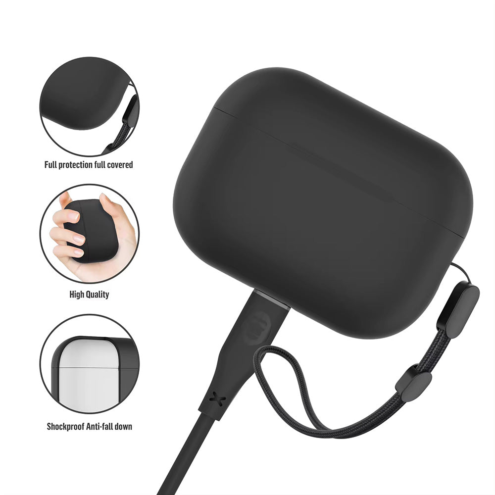Husa Blueo Liquid pentru Apple AirPods Pro 2, Mov