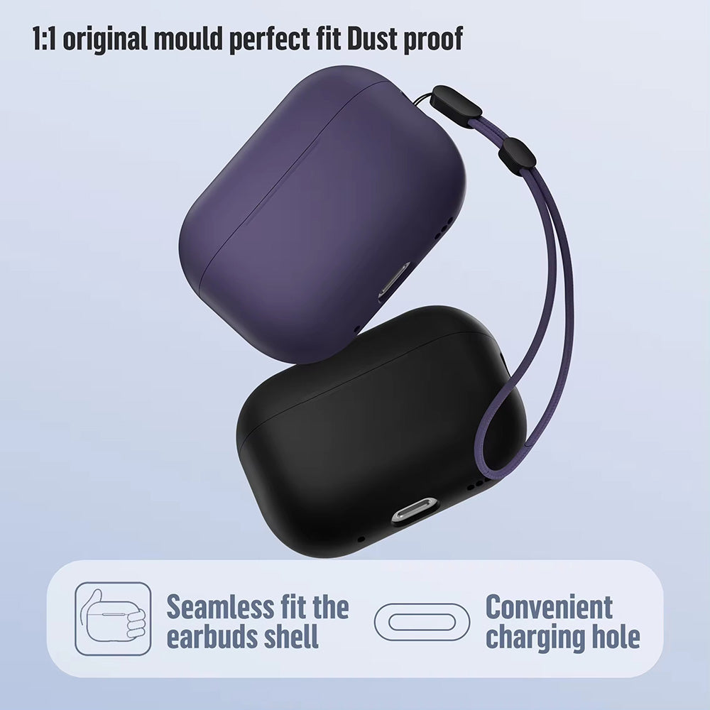 Husa Blueo Liquid pentru Apple AirPods Pro 2, Roz