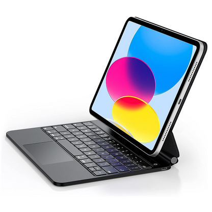 Husa Cu Tastatura pentru Apple iPad (2025) / (2022), ESR, Rebound, Neagra, Resigilata