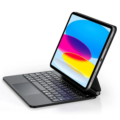 Husa cu Tastatura pentru Apple iPad (2025) / (2022), ESR, Rebound, Alba