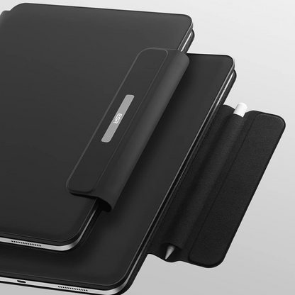 Husa Cu Tastatura pentru Apple iPad (2025) / (2022), ESR, Rebound, Neagra, Resigilata