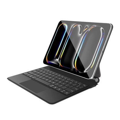 Husa Cu Tastatura pentru Apple iPad Pro 11 (2025) / (2024), Tech-Protect, SmartCase Magnetic, Neagra
