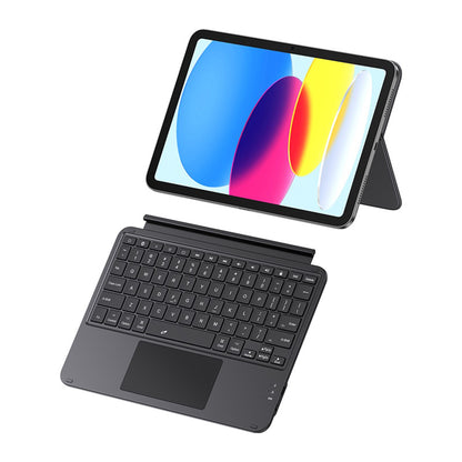 Husa cu Tastatura pentru Apple iPad (2022), Baseus, Brilliance, Neagra