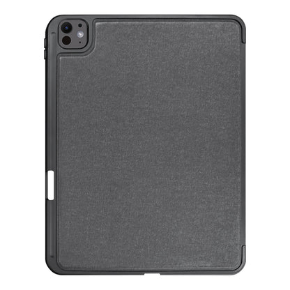 Husa cu Tastatura pentru Apple iPad Pro 13 (2024), Techsuit, KeyTab Pro, Neagra