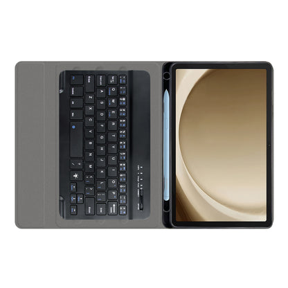 Husa cu Tastatura pentru Samsung Galaxy Tab A9+, Techsuit, CozyTab, Neagra