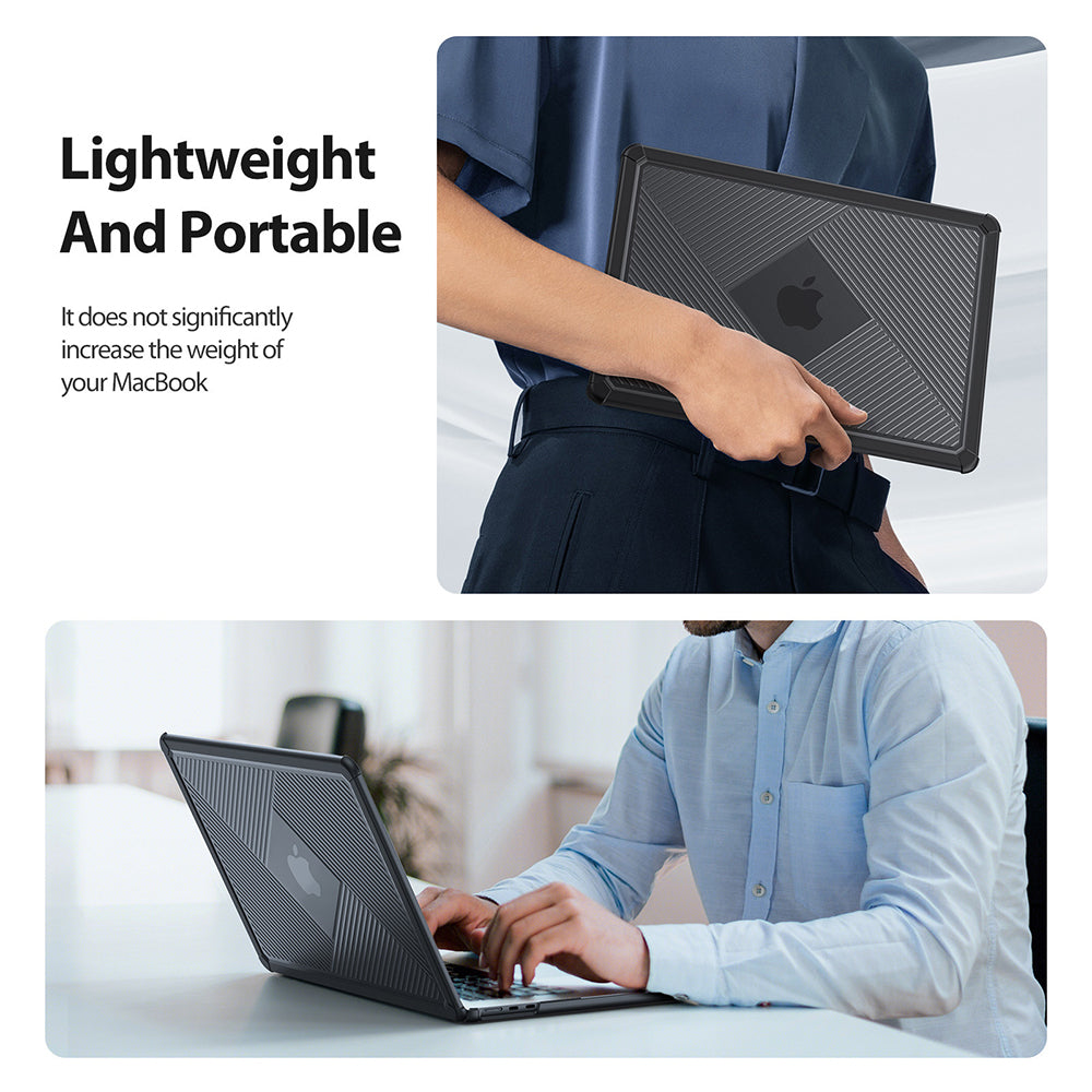 Husa DUX DUCIS LCGH pentru Apple MacBook Pro 14inch (2023) / (2021), Roz