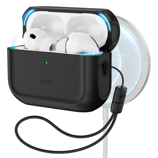 Husa ESR Orbit Hybrid pentru Apple Airpods Pro 3, Neagra, Resigilata