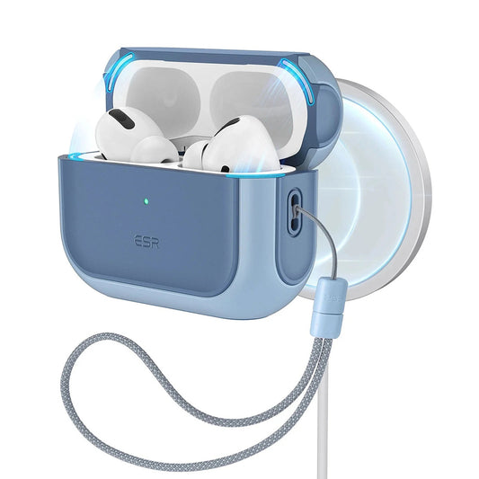 Husa ESR Orbit Hybrid pentru Apple AirPods Pro 3, Albastra