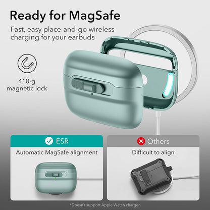 Husa ESR Pulse pentru Apple AirPods 4, Neagra