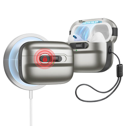 Husa ESR Pulse pentru Apple AirPods Pro Series, Gri