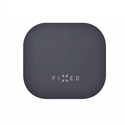 Husa Fixed Silky pentru Apple AirPods 4, Albastra