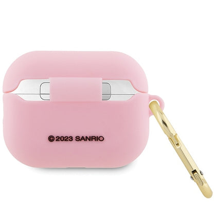 Husa Hello Kitty 3D Kitty Head pentru Apple AirPods Pro 2, Roz