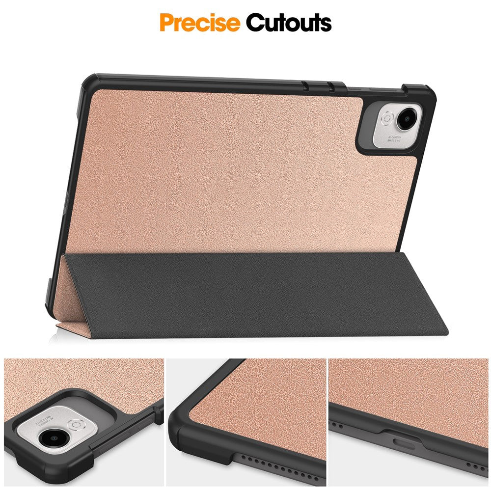Husa pentru Honor Pad X9a / X9 / X8 Pro, Techsuit, FoldPro, Roz Aurie