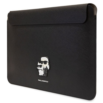 Husa Karl Lagerfeld Saffiano pentru Laptop 14inch, Neagra