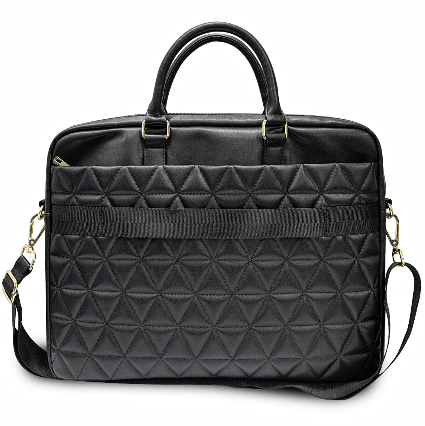 Geanta Guess Quilted pentru Laptop 15inch, Neagra